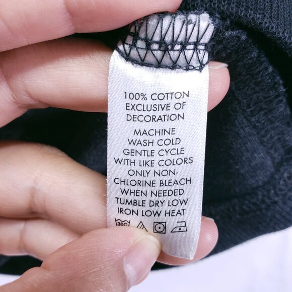 Calvin Klein Men's Pullover Hoodie Sweater Dark Gray Snap Button Size M - Picture 3 of 15